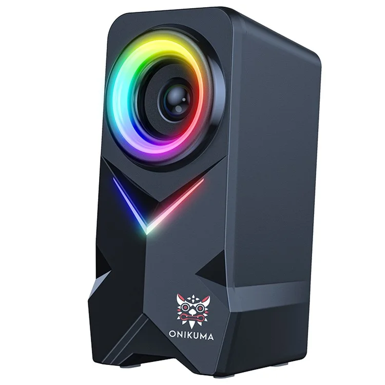 Onikuma L2 2pcs / Impostare Subwoofer Audio Hifi Colorato di Altoparlante Cablato USB USB RGB