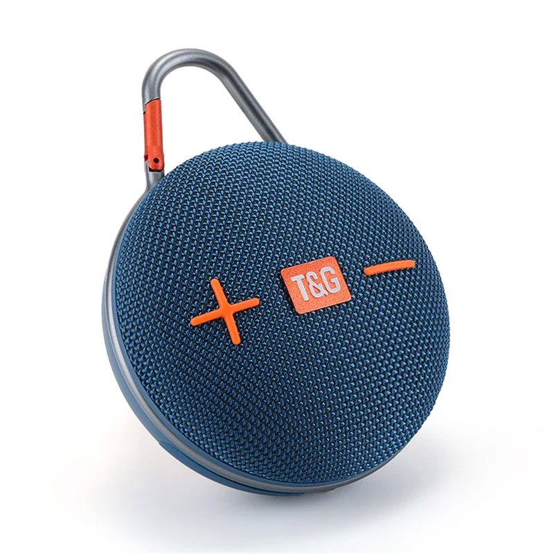 T&G TG648 Portable Bluetooth-compatible Speaker Outdoor TWS Wireless Stereo Subwoofer with LED Flashlight - Sapphire