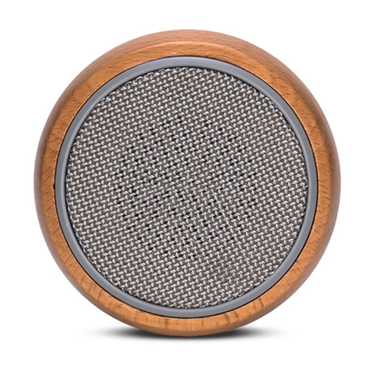 Портативная беспроводная Bluetooth-колонка BT810 Mini Size Portable Beech Speaker, 5Вт, музыкальный проигрыватель с сабвуфером - серый