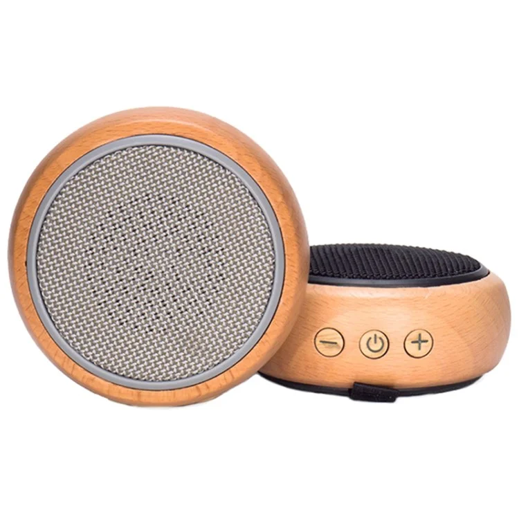 Портативная беспроводная Bluetooth-колонка BT810 Mini Size Portable Beech Speaker, 5Вт, музыкальный проигрыватель с сабвуфером - серый