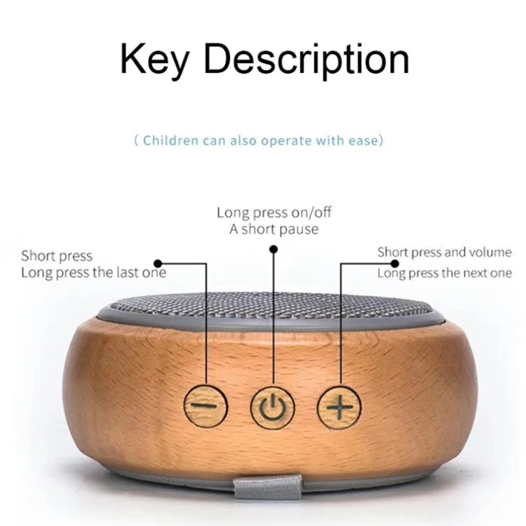 Портативная беспроводная Bluetooth-колонка BT810 Mini Size Portable Beech Speaker, 5Вт, музыкальный проигрыватель с сабвуфером - серый