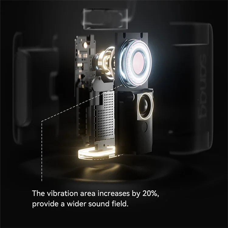 SANAG M30S PRO Altavoz Inalámbrico Bluetooth IPX7 a Prueba de Agua Portátil de Viaje - Negro
