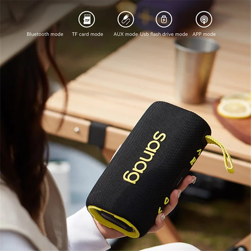 SANAG M30S PRO Wireless Bluetooth-compatible Speaker IPX7 Waterproof Outdoor Travel Portable Speaker - Blue