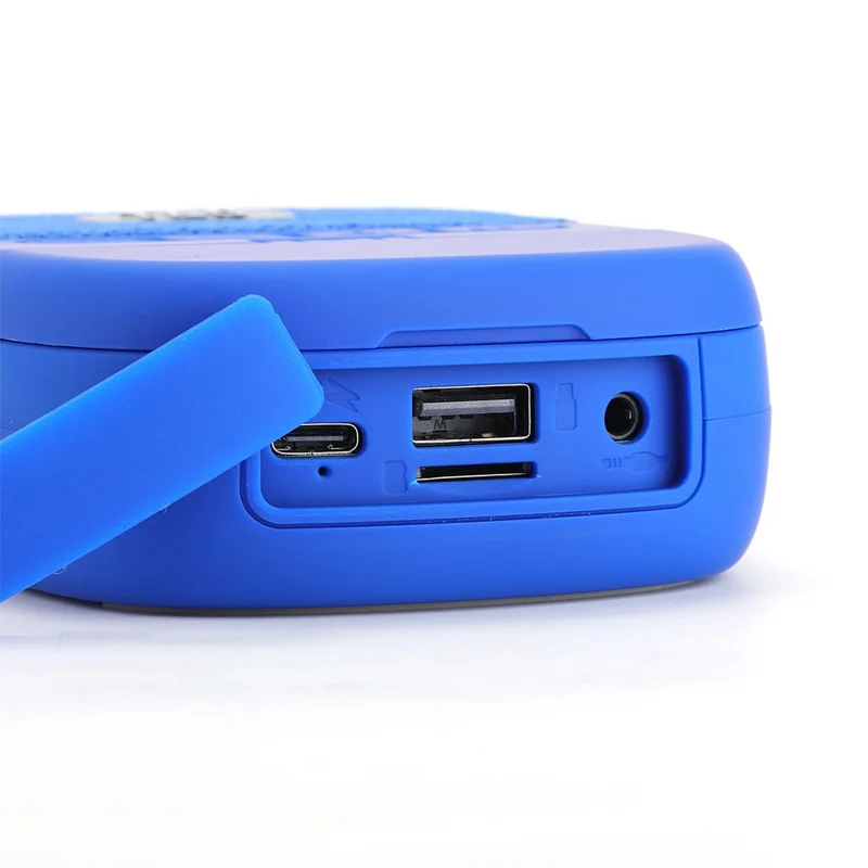 T&G TG812 2 in 1 Outdoor Bluetooth-compatible Speaker Portable Subwoofer Mini Wireless Headphones - Black