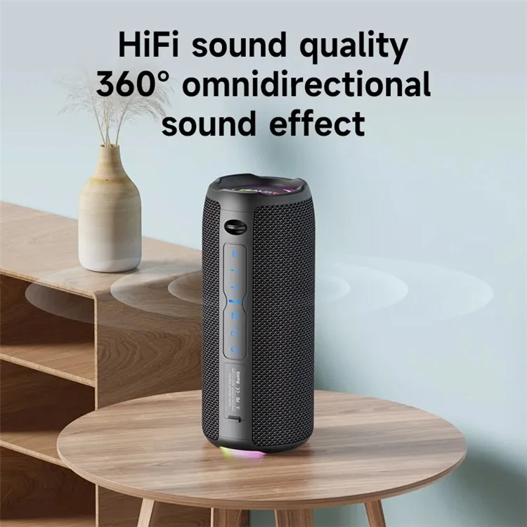 ZEALOT S49PRO Стереозвук Портативная Bluetooth-колонка 20Вт IPX6 Водонепроницаемая BT5.2 Громкоговоритель