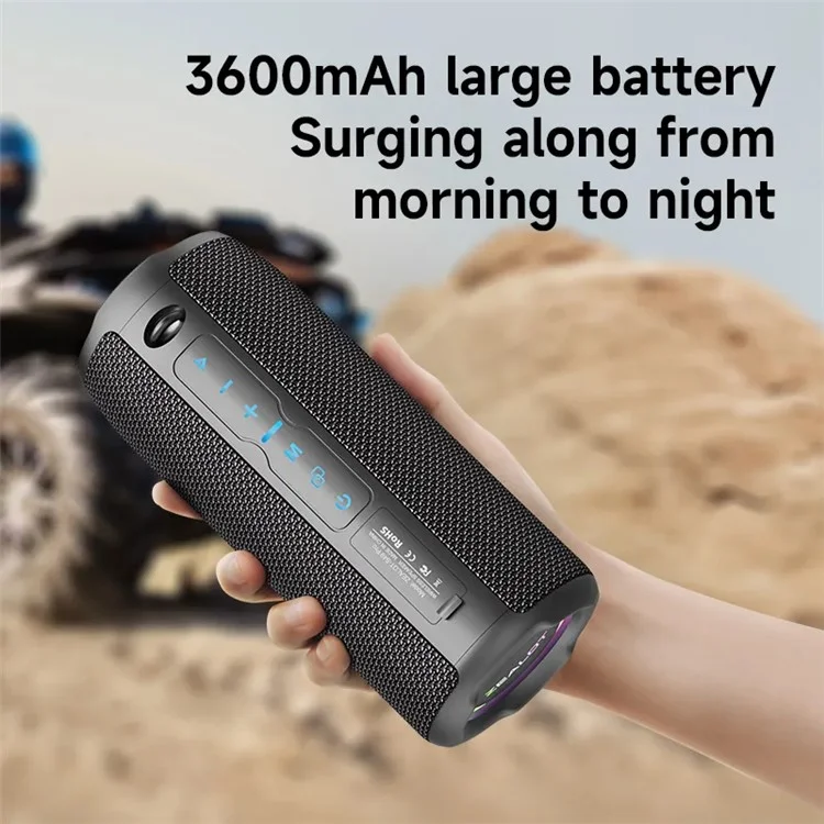 ZEALOT S49PRO Стереозвук Портативная Bluetooth-колонка 20Вт IPX6 Водонепроницаемая BT5.2 Громкоговоритель