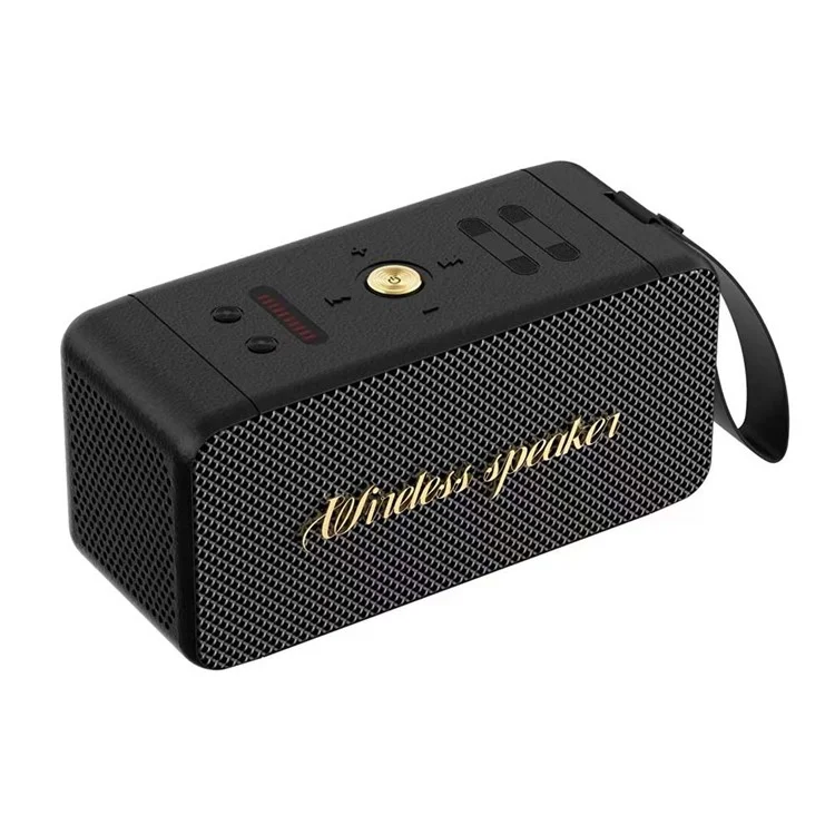 M1 20W Portable Wireless 3D Stereo Subwoofer Bluetooth-compatible Speaker Supports FM / TF Card / USB Hard Drive - Black