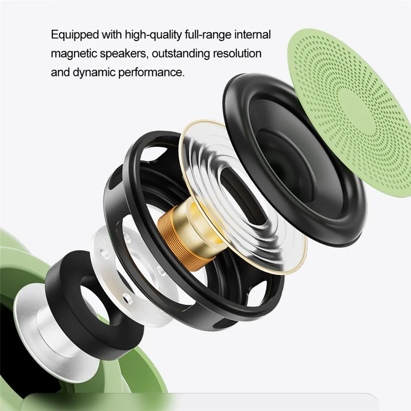 EWA A132 True Wireless Stereo Bluetooth-compatible Speaker Bass Subwoofer with Carrying Strap (CE Certified) - Blue