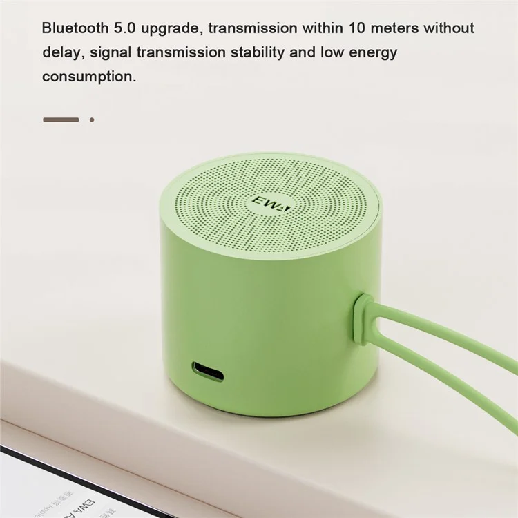Haut-parleur Bluetooth EWA A127 Outdoor Waterproof TWS Subwoofer Wireless - Vert