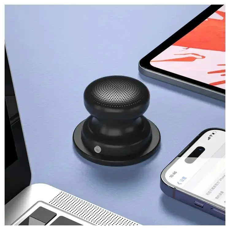 EWA A117 Mini Enceinte Bluetooth Portable à Souffle Magnétique - Argent