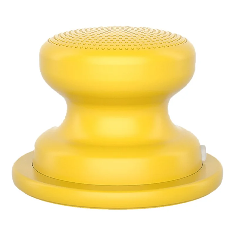 EWA A117 Mini Portable Magnetic Stand Wireless Speaker Subwoofer Metal Bluetooth-compatible Speaker - Yellow