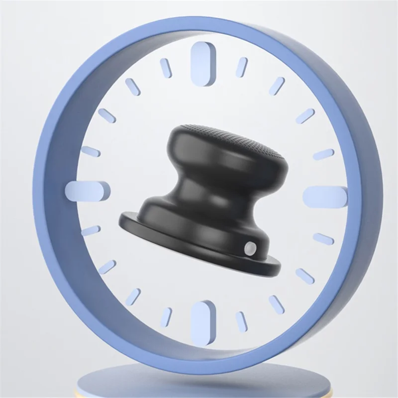 EWA A117 Mini Portable Magnetic Stand Wireless Speaker Subwoofer Metal Bluetooth-compatible Speaker - Yellow