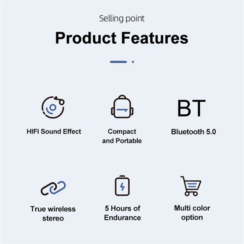 EWA A117 Mini Portable Magnetic Stand Wireless Speaker Subwoofer Metal Bluetooth-compatible Speaker - Yellow