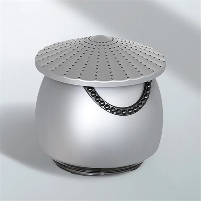 EWA A123 Mini Portable Bluetooth-compatible Speaker IPX7 Waterproof Subwoofer Metal Speaker (CE) - Silver