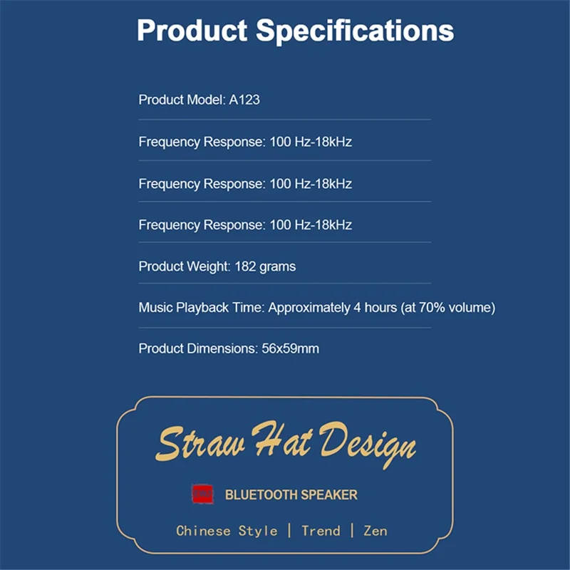 EWA A123 Mini Portable Bluetooth-compatible Speaker IPX7 Waterproof Subwoofer Metal Speaker (CE) - Silver