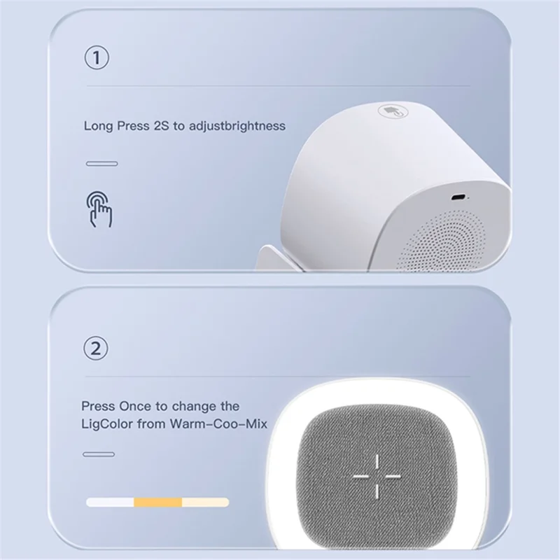 L28 4-in-1 15W Wireless Charger Bluetooth-compatible Speaker Phone Holder Stand with Night Light - Black