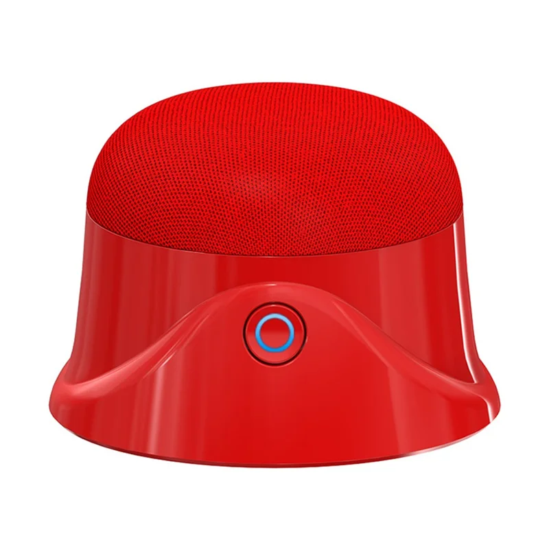 CQ-01 Wireless Bluetooth-compatible TWS Speaker Stereo Sound Magnetic Mini Subwoofer - Red