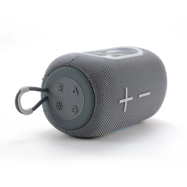 T&G TG-665 Bluetooth-compatible Speaker Wireless Outdoor Subwoofer Portable FM Radio Audio Player - Grey