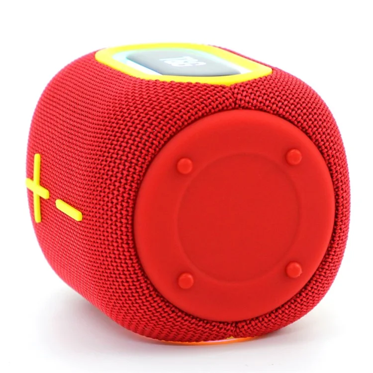 T&G TG-664 Mini Speaker with LED Light Bluetooth-compatible 5.3 Wireless Subwoofer Portable Audio Player - Camouflage