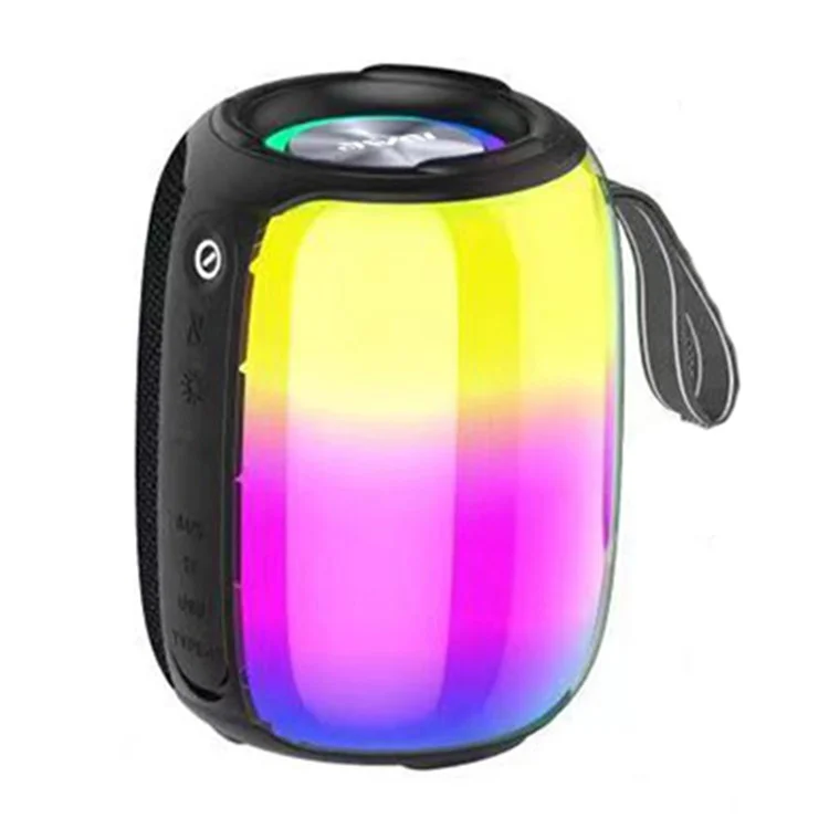 AWEI Y525 Bluetooth-compatible 5.3 Speaker IPX6 Waterproof TWS HiFi Wireless Speaker with RGB Light