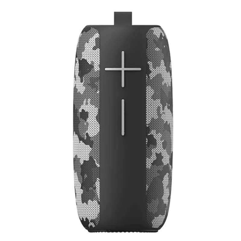 AWEI Y370 Outdoor Party Speaker with Deep Bass LED Lights Bluetooth-compatible Speaker - Camouflage