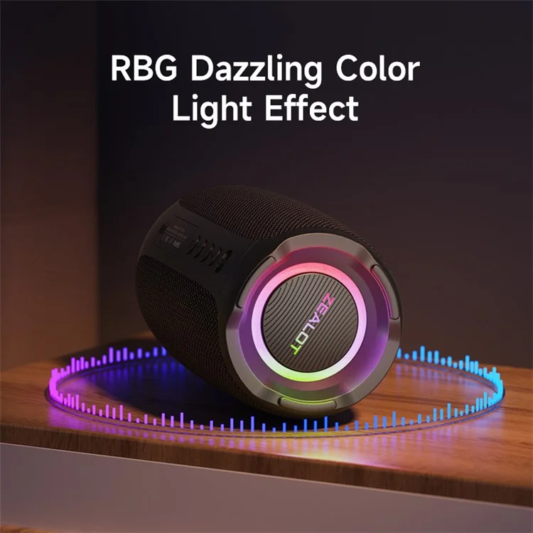 Haut-parleur Bluetooth ZEALOT S61 étanche extérieur avec son de basse puissant