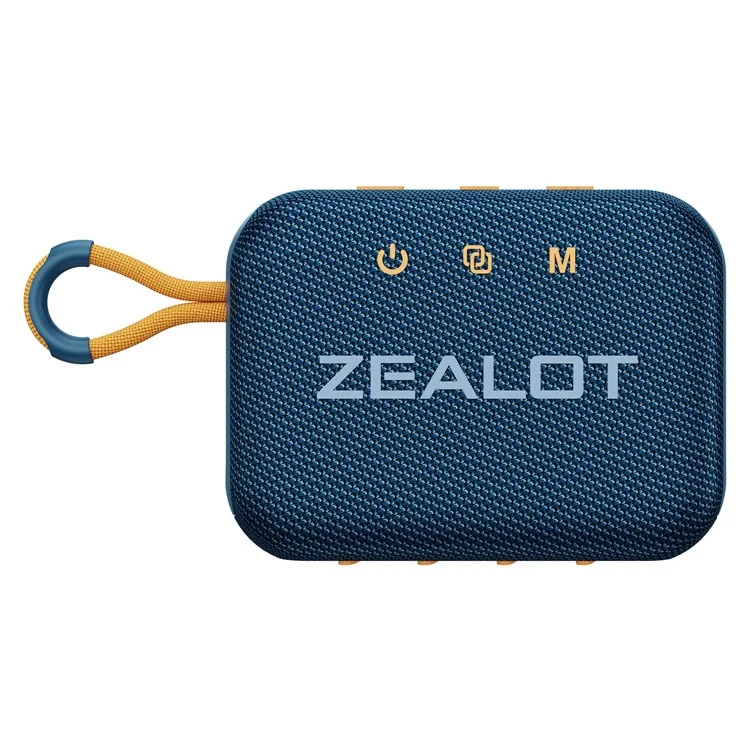 ZEALOT S75 Portable Bluetooth-compatible Speaker IPX6 Waterproof True Wireless Stereo Subwoofer - Blue