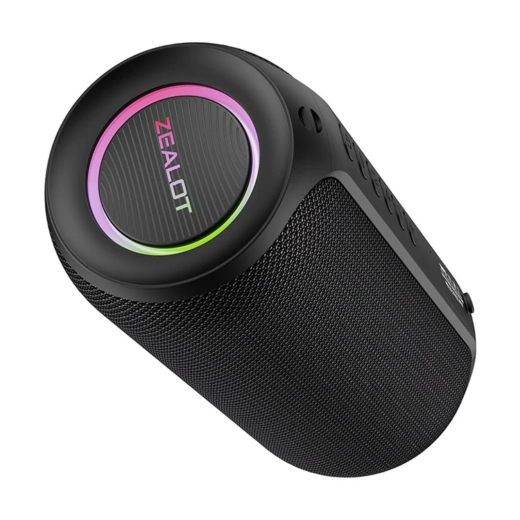 ZEALOT S32MAX 20W Portable Bluetooth-compatible Speaker IPX5 Waterproof Outdoor Subwoofer (CE Certified) - Black