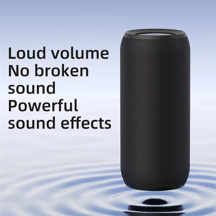 ZEALOT S32MAX 20W Portable Bluetooth-compatible Speaker IPX5 Waterproof Outdoor Subwoofer (CE Certified) - Black