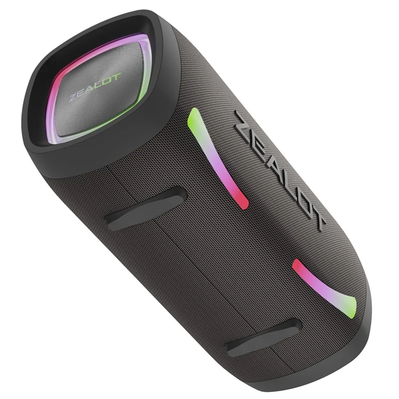 ZEALOT S79 Waterproof Portable Bluetooth-compatible Speaker RGB Light Handheld Subwoofer (CE Certified) - Grey