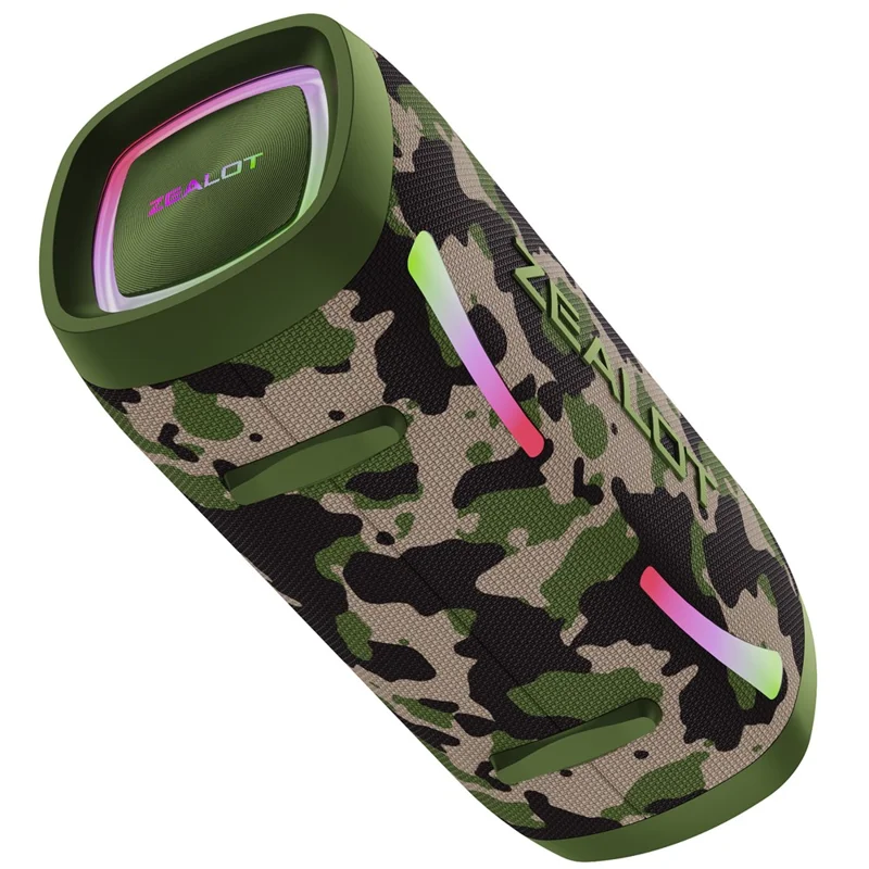 ZEALOT S79 Waterproof Portable Bluetooth-compatible Speaker RGB Light Handheld Subwoofer (CE Certified) - Desert Camouflage