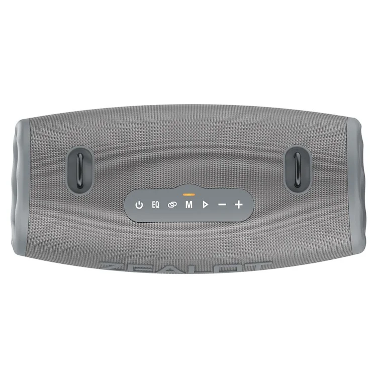 ZEALOT S87 Bluetooth-compatible Speaker RGB Light Outdoor 80W High Power Subwoofer - Grey