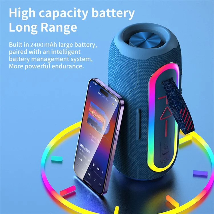 Alto-falante Bluetooth portátil FLIP6MAX Rádio FM sem fio Subwoofer de música com suporte para cartão TF / unidade USB - Preto