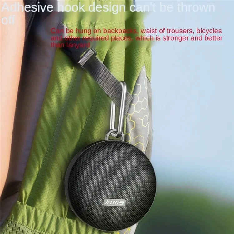 INWA MZ-500 Portable TWS Bluetooth en Haut-parleur Sans Fil à Vélo Extérieur Étanche