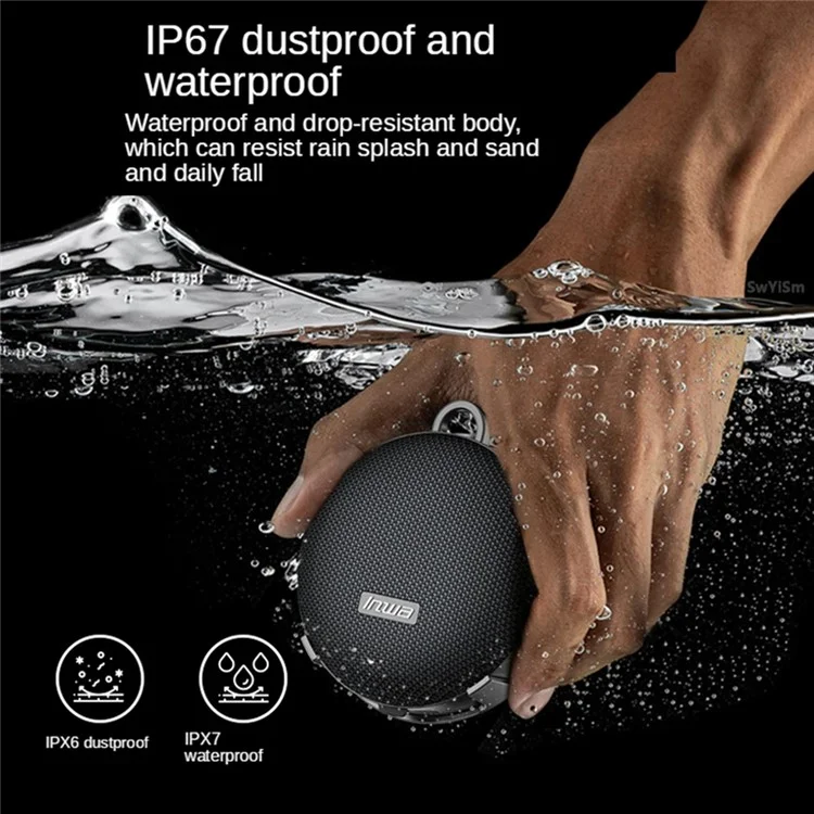 INWA MZ-500 Portable TWS Bluetooth en Haut-parleur Sans Fil à Vélo Extérieur Étanche