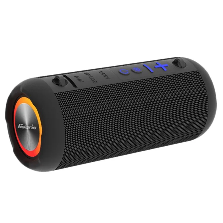 CYBORIS S9 RGB Light Waterproof Music Bluetooth-compatible Speaker Sound Subwoofer for Home Party