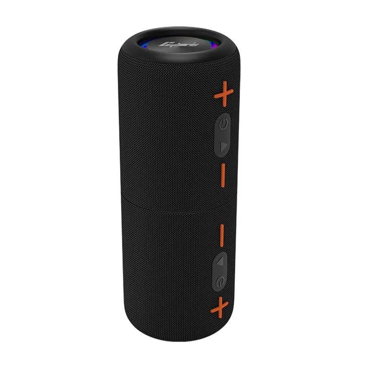CYBORIS S10 2-in-1 Coluna Bluetooth Dividida Impermeável IPX6 Subwoofer com Luz Colorida