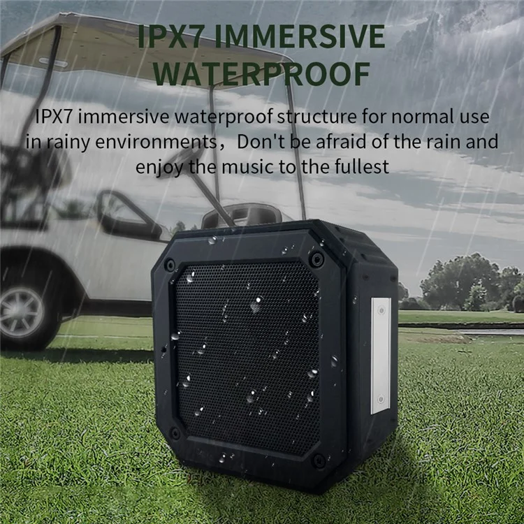 Alto-falante Bluetooth magnético CYBORIS X1S para carrinho de golfe, à prova d'água, com subwoofer integrado e microfone