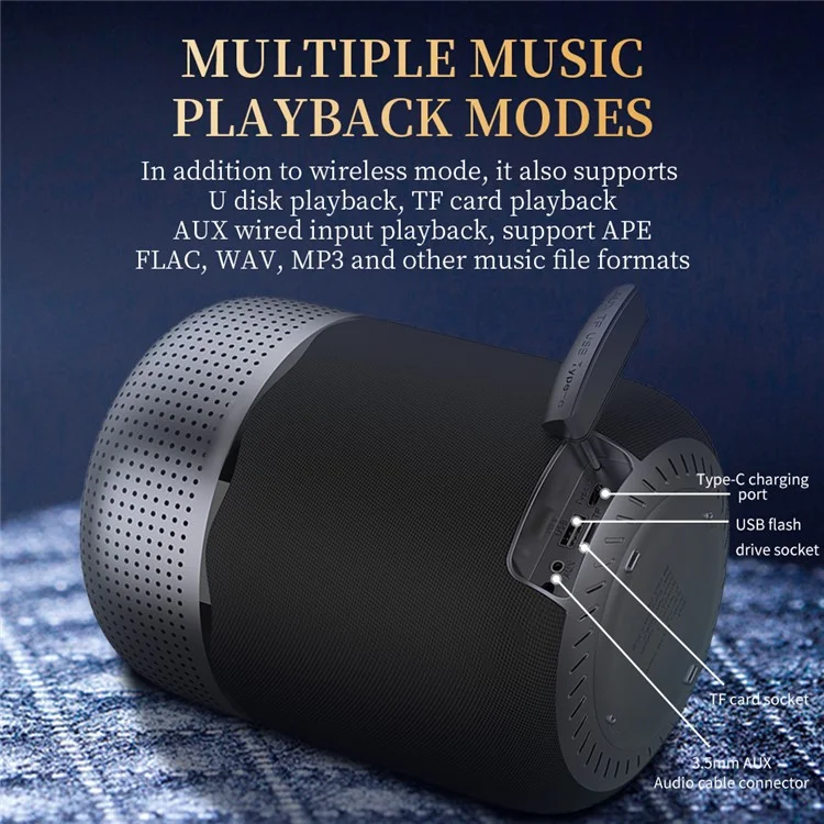 Haut-parleur bluetooth CYBORIS X11 100W puissant CSB Subwoofer