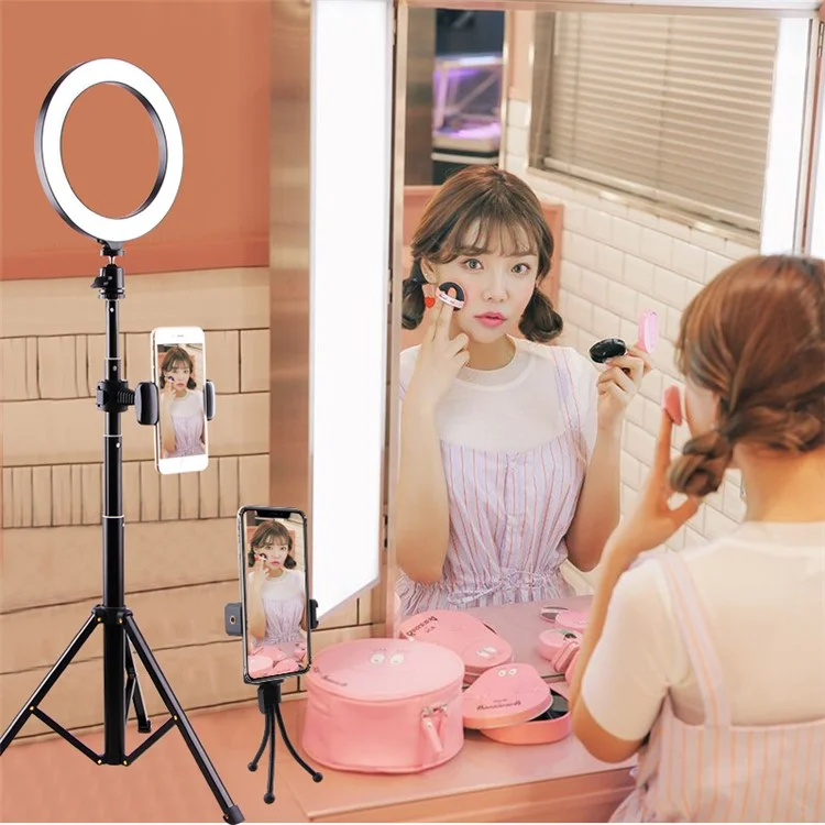 Latzz T9 Ring Light Photography Fill Light Set [Ring Light + Tripod Stand + Phone Holder + Bluetooth Remote]