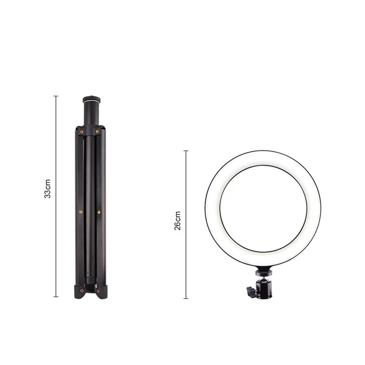 Latzz T9 Ring Light Photography Fill Light Set [Ring Light + Tripod Stand + Phone Holder + Bluetooth Remote]
