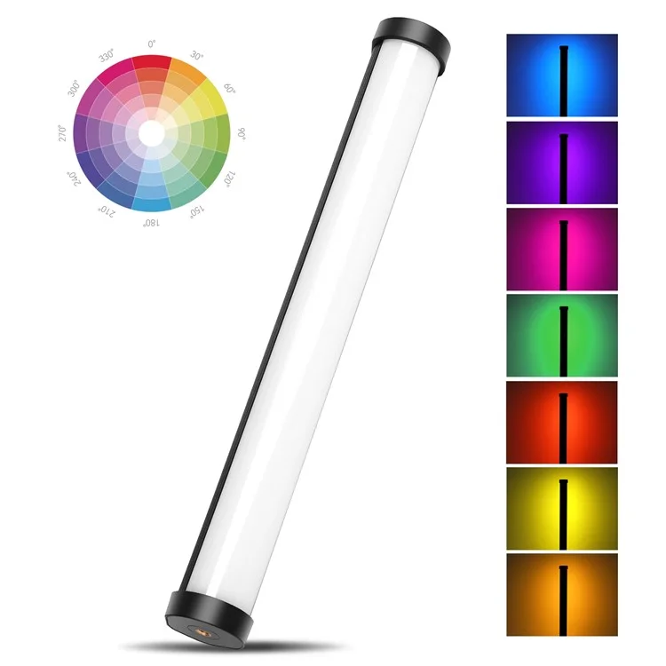 Puluz PU4136 135-возглавленные Полноцветные Ручной Работы RGB Фотография Магнитная Заливка Света