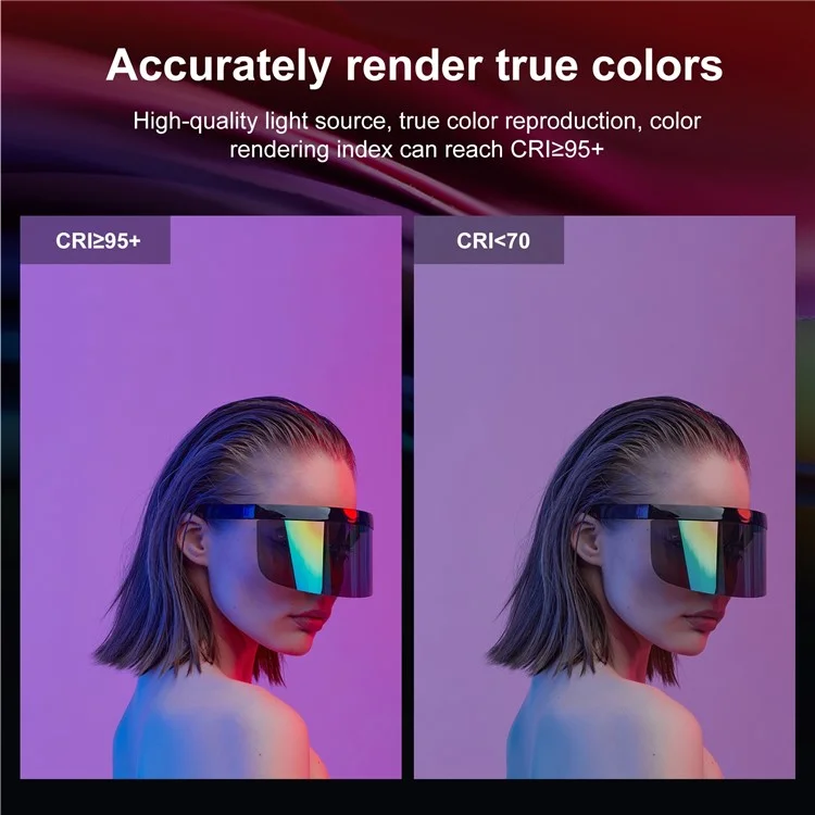 Puluz PU4136 135-возглавленные Полноцветные Ручной Работы RGB Фотография Магнитная Заливка Света