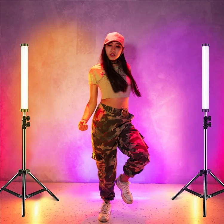 Puluz PU4136 135-возглавленные Полноцветные Ручной Работы RGB Фотография Магнитная Заливка Света
