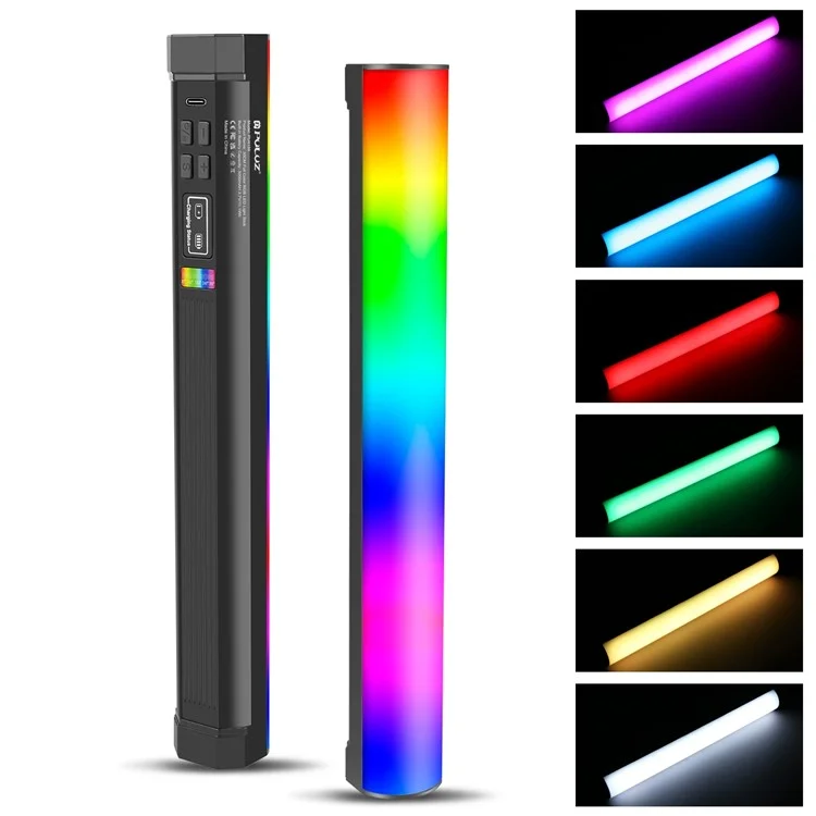 Puluz PU4139 30 см Портативная RGB Light Stick Магнитная Светодиодная Трубка Световая Палочка 10 вт Фотография Заливка Света