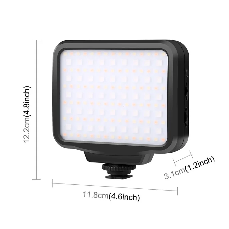 Puluz PU634 RGB Фотография Лампа Кожа Красавица Живой Потоковой Светодиодный Светодиод Для Камеры