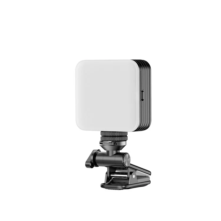 D12S Portable Travel Mini RGB LED Fill Light Phone Camera Selfie Live Streaming Fill Lamp with Clip