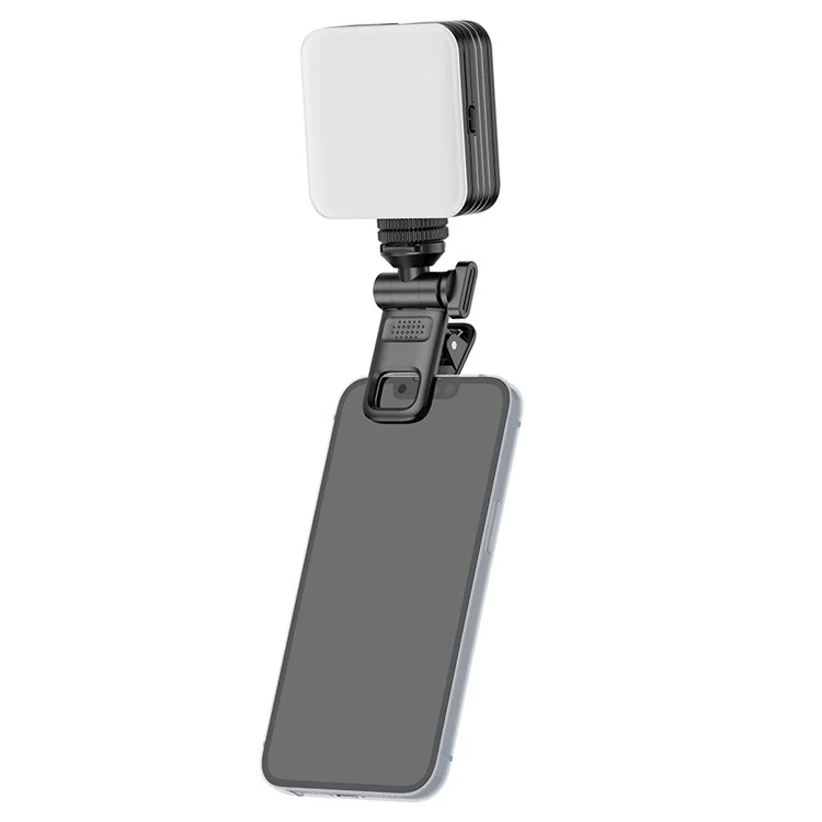 D12 Portable Travel Mini LED Fill Light Phone Camera Selfie Live Streaming Fill Lamp with Clip