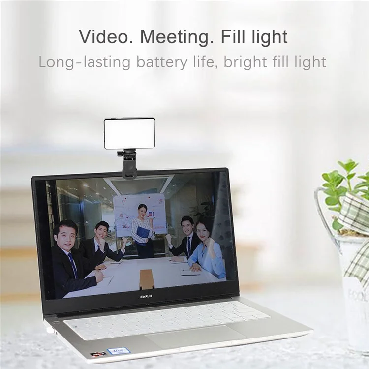 ST-120 Mini Fill Light for Phone / Tablet Portable LED Video Light with Clip for Live Streaming / Photography