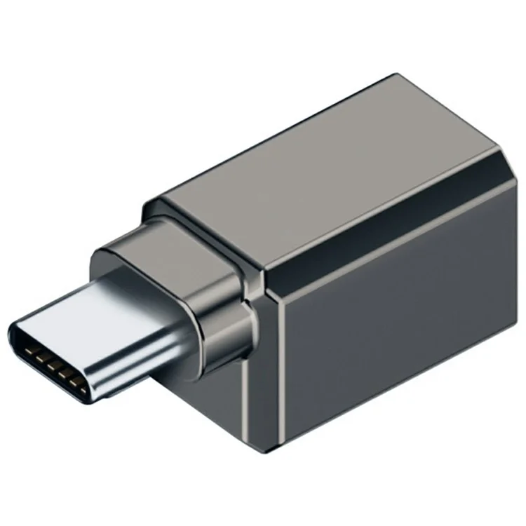 UC-075-DA USB-C to 3.5mm DAC Audio Adapter 384kHz KT02H20 Chip Aluminum Alloy Converter for Laptop / Tablet / Phone